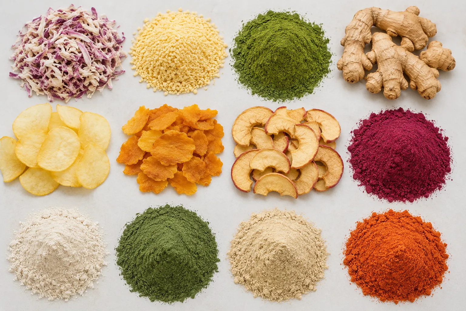 Dehydrated Vegetables & Fruits