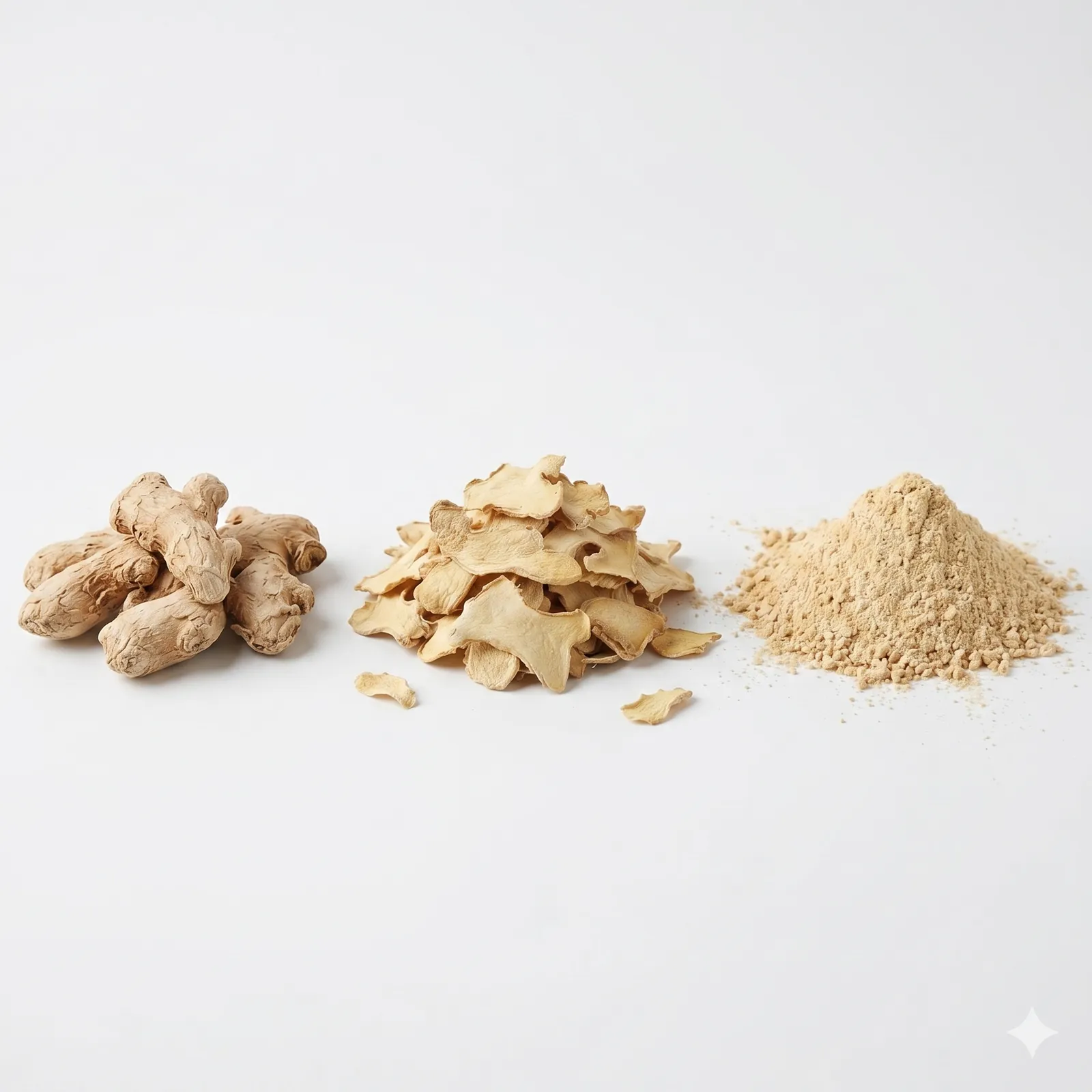 Dehydrated Ginger Whole / Flakes / Powder